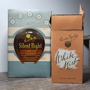 Vintage Countess Maritza Cologne Bottles Lot SILENT NIGHT + WHITE MIST